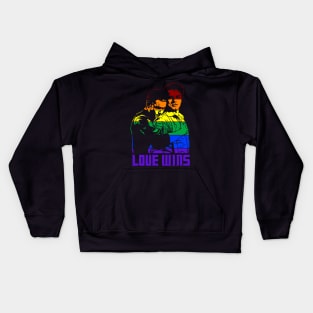 LOVE WINS v2 Kids Hoodie